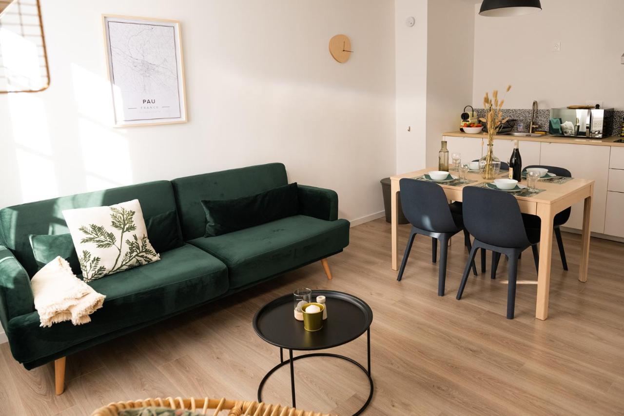 Stylish Duo : T2 Lumineux Au Coeur De Pau Apartment Ngoại thất bức ảnh